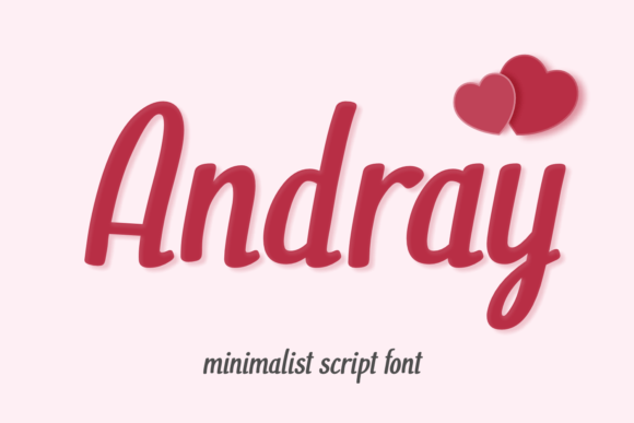 Andray: A Friendly Handwritten Font for Branding