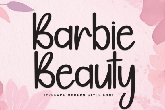Barbie Beauty: A Sweet Handwritten Font for Makers