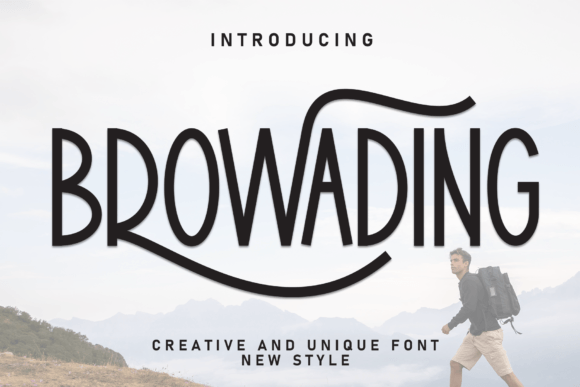 Browading Font: A Handwritten Typeface for Web Design