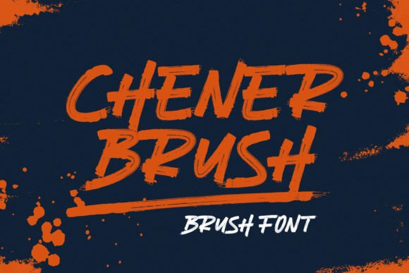 Chener Brush: A Handwritten Font for Editorial Design