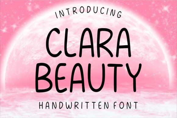 Clara Beauty: A Handwritten Font for Web Design