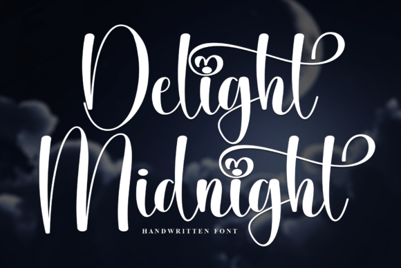 Delight Midnight Font for Business Branding