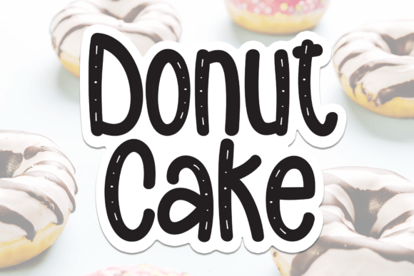 Donut Cake Font: A Web Designer’s Review