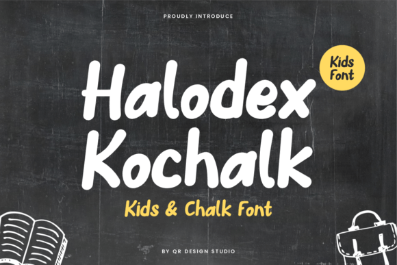 Halodex Kochalk: A Friendly Handwritten Font for Brands
