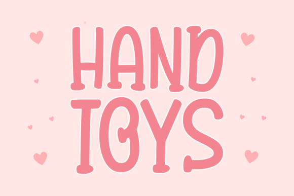 Hand Toys: A Friendly Script Font for Editorial Design