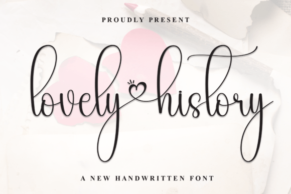 Lovely History: A Handwritten Font for Editorial Warmth