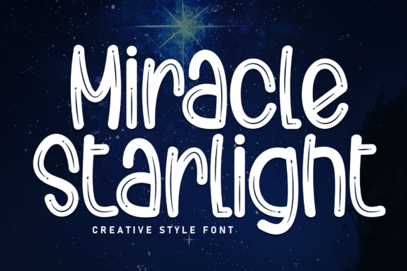 Miracle Starlight: A Handwritten Font for Brands