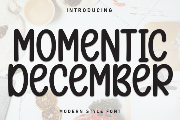 Momentic December: A Handwritten Font for Crafters