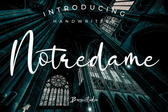 Notredame Typeface Review for Brand Designers