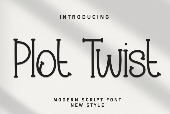 Plot Twist Font: Elevate Your Brand Identity