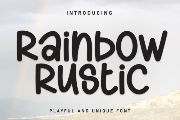 Rainbow Rustic: A Handwritten Font for Editorial Warmth