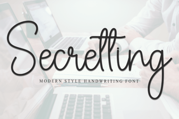 Secretting Font: A Handwritten Touch for Branding