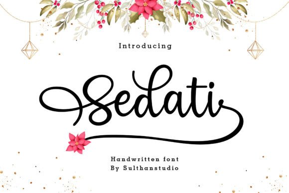Sedati Font: A Handwritten Typeface for Authentic Branding