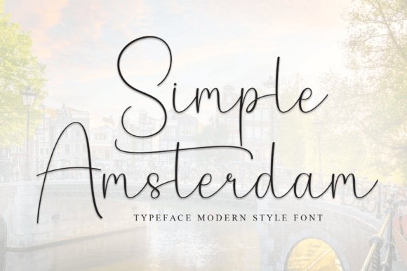 Simple Amsterdam: A Handwritten Font for Branding