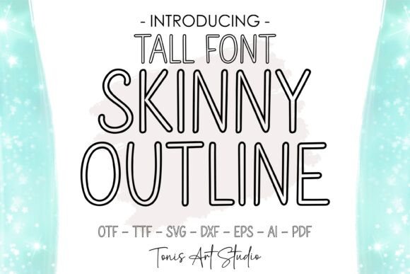Skinny Outline Font: A Designer’s Branding Story