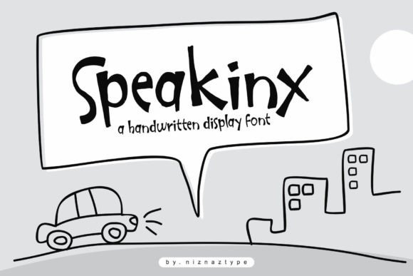 Speakinx: A Friendly Handwritten Font for Web Design
