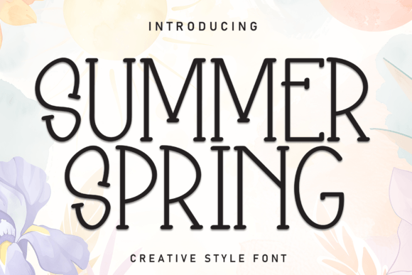 Summer Spring: The Perfect Handwritten Font for Crafters