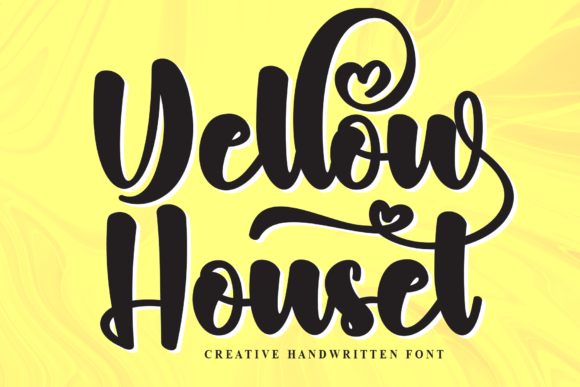 Yellow Houset: A Friendly Handwritten Typeface for Editors
